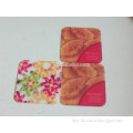 Custom Printed Coffee Cup Mat Silicone Insulation Table Coaster
